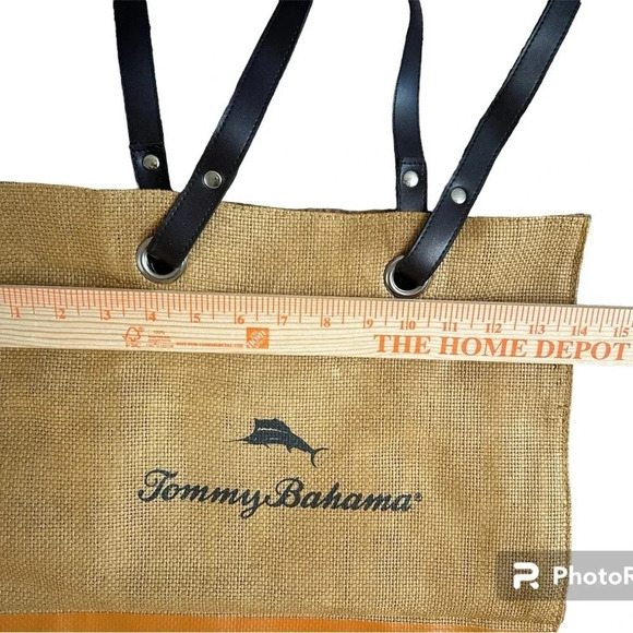 Tommy Bahama Tan Tote Bag - Picture 3 of 8